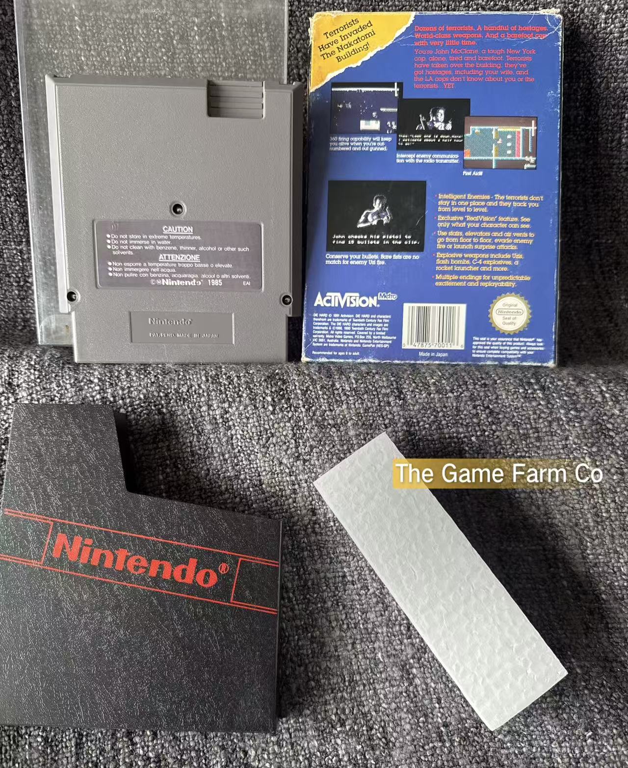 Die Hard Boxed Game - Nes - Nintendo / Entertainment System - Pal Version
