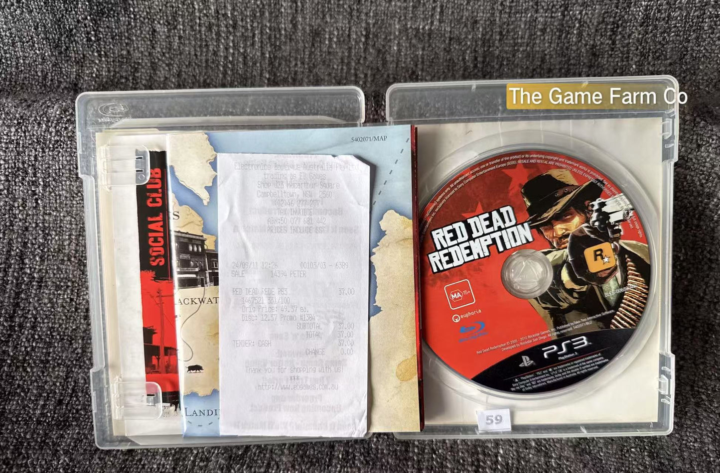 Red Dead Redemption Game - PS3 - Sony Playstation 3
