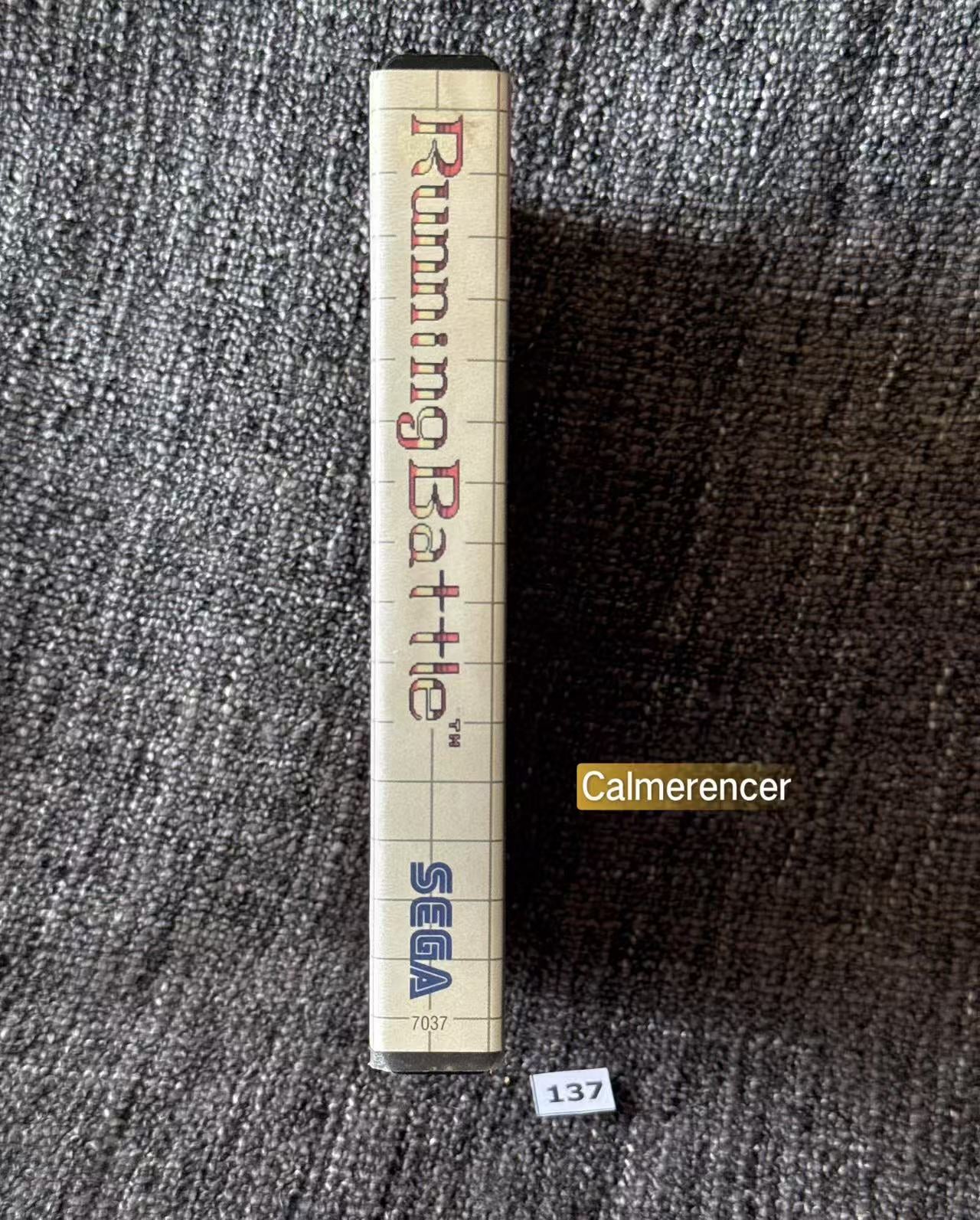 Running Battle  Game - Sega Master System