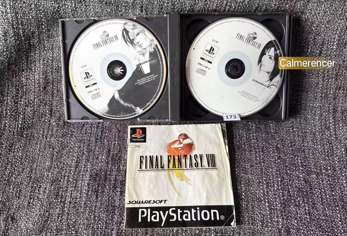 Final Fantasy VIII 8- Sony Playstation One (PS1) Game