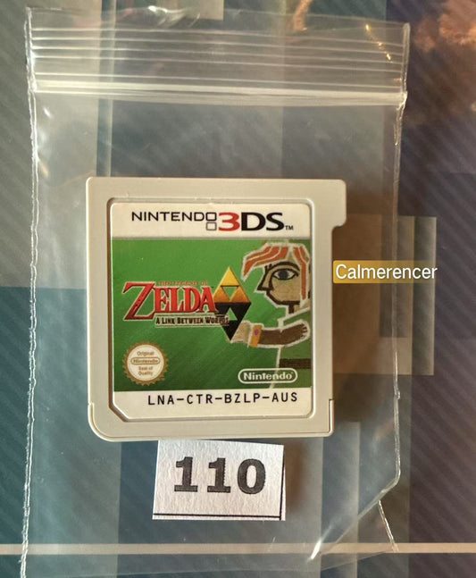 The Legend Of Zelda A Link Between Worlds Game - No case Nintendo 3DS