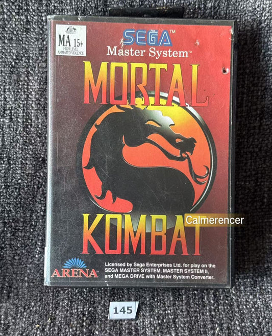 Mortal Kombat Game - No manual - Sega Master System