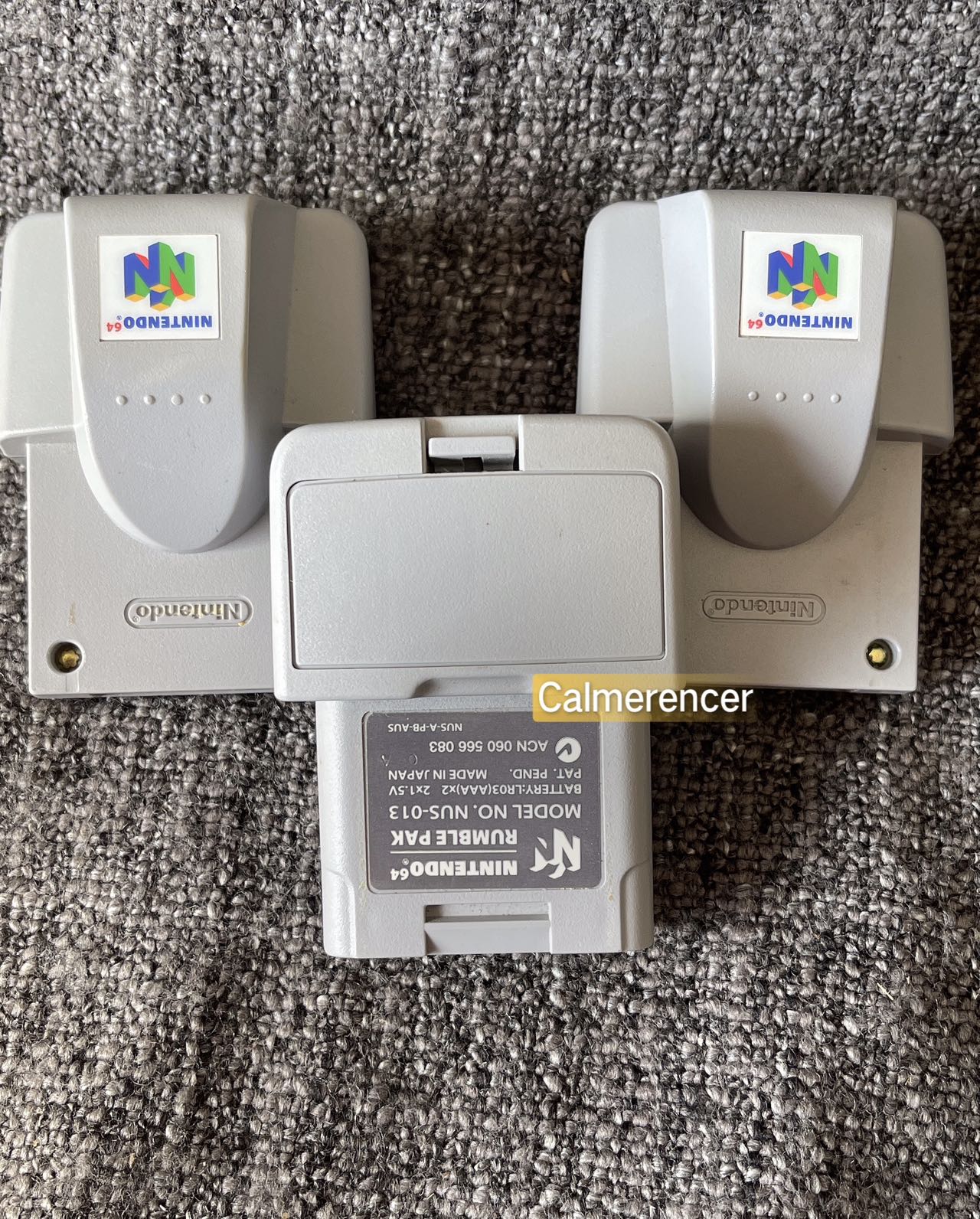 Nintendo 64 (N64) Rumble Pak - Genuine – The GameFarm Co.