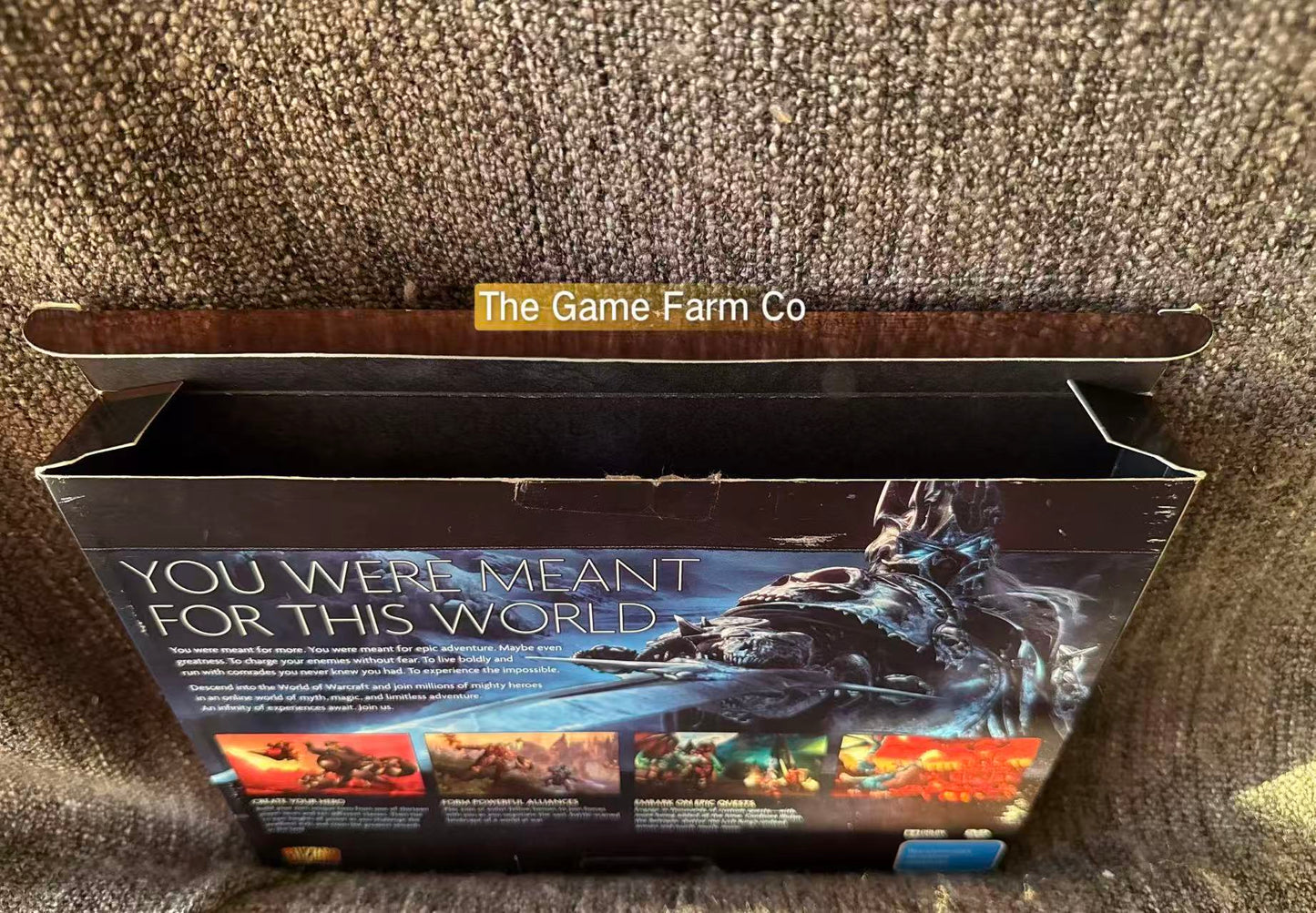 World of Warcraft Big Box PC Game – Original Vintage Edition