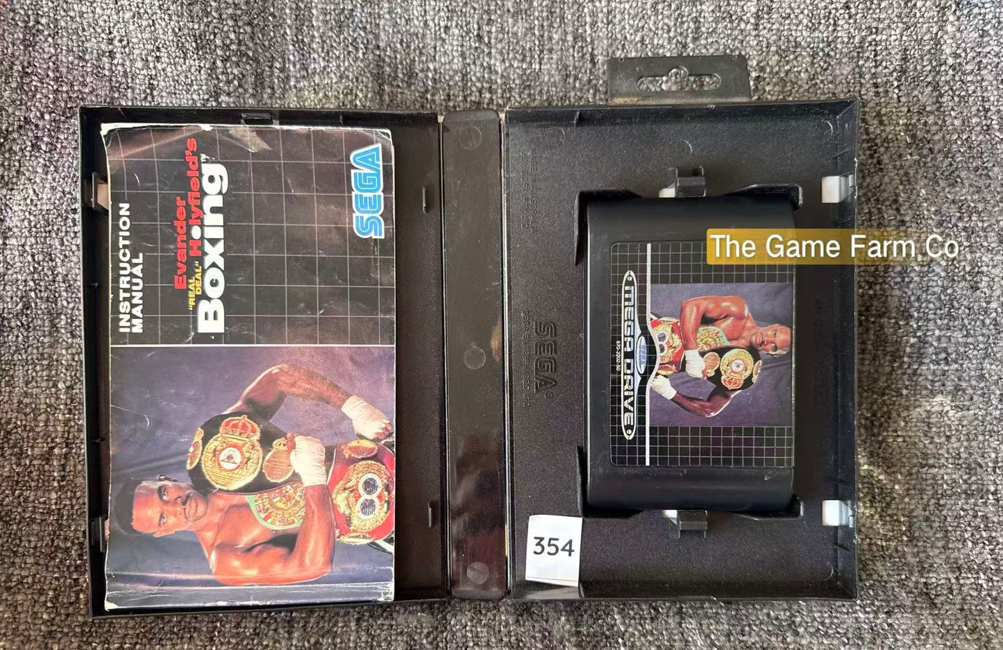 Evander Real Deal Holyfield's Boxing - Game - Sega Mega Drive