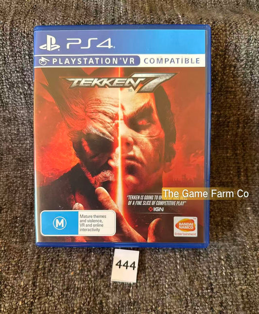 Tekken 7 PlayStation 4 Physical Game CIB PAL Tested Used