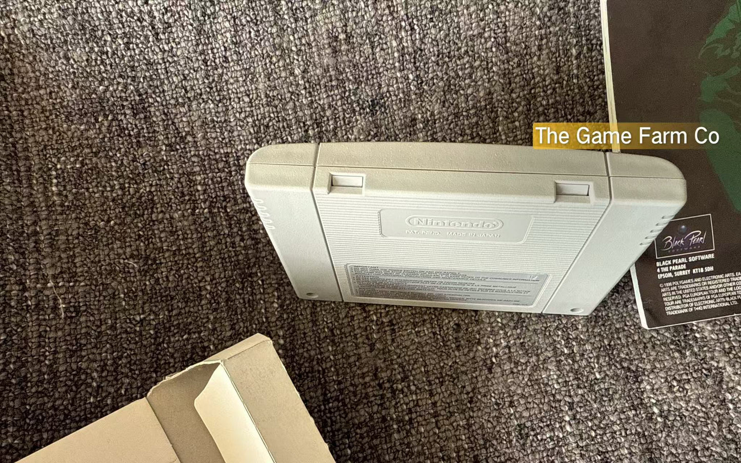 PGA European Tour - Super Nintendo (Snes) Game