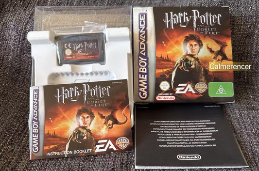 Harry Potter And The Goblet Of Fire Boxed Game -Nintendo Gameboy Advance GBA - Pal Version