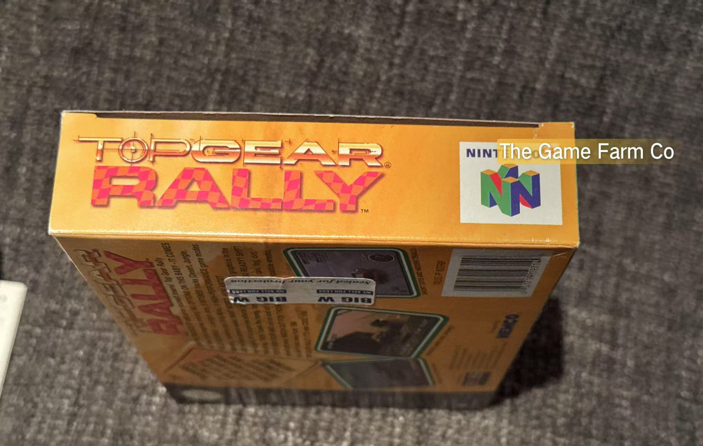 Top Gear Rally Game Boxed - Nintendo 64 / N64 - Pal Version