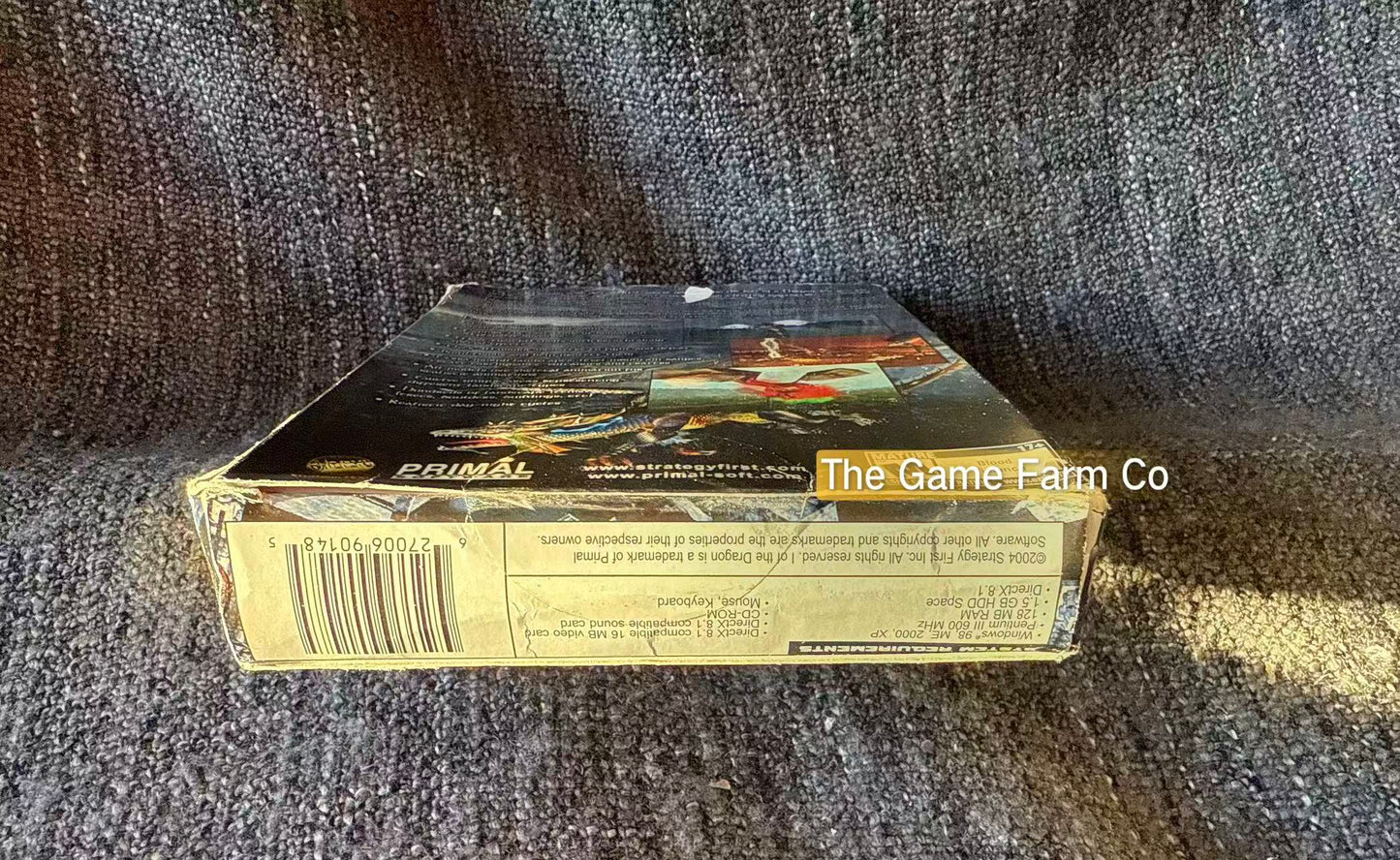 The I of the Dragon (PC) Complete in Box CIB Vintage Big Box Edition Authentic