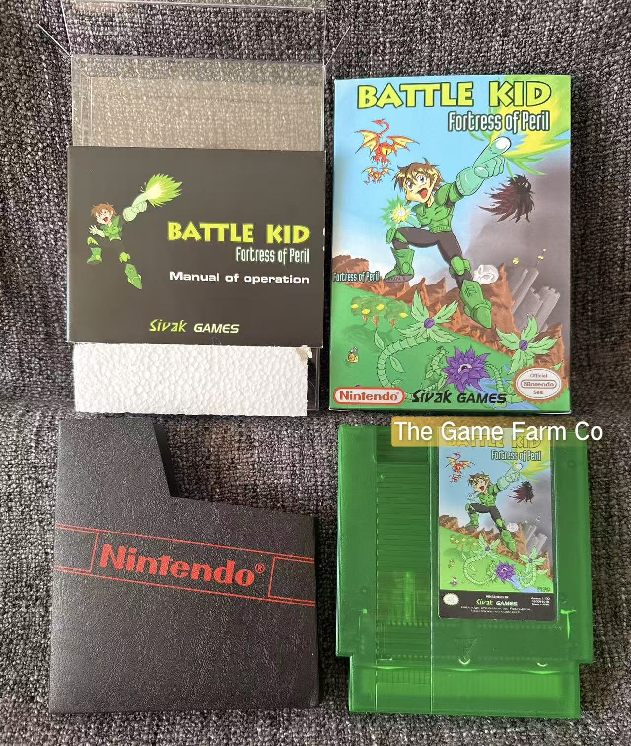 Battle Kid Fortress of Peril NES Physical Game CIB Tested Used Great Condition