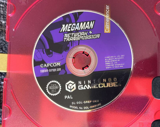 Megaman network Transmission Loose Game - Nintendo Gamecube - Pal Version