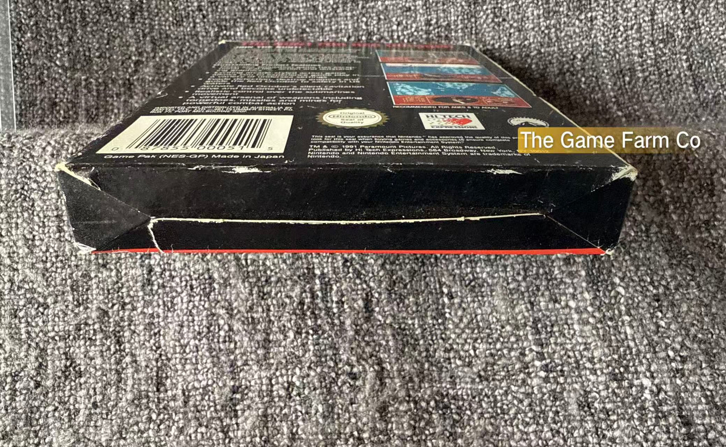 The Hunt For Red October Boxed Game - Nes - Nintendo / Entertainment System - Pal Version