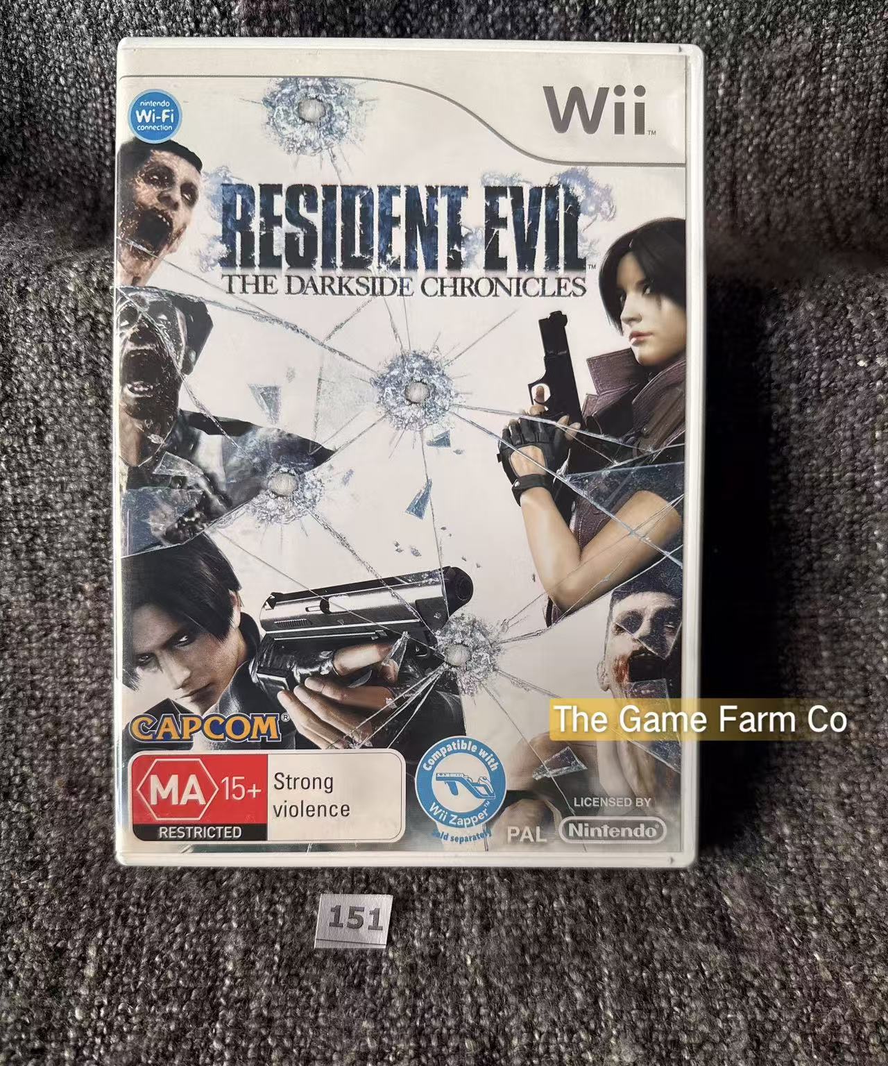 Resident Evil The Darkside Chronicles (Nintendo Wii) CIB Complete PAL