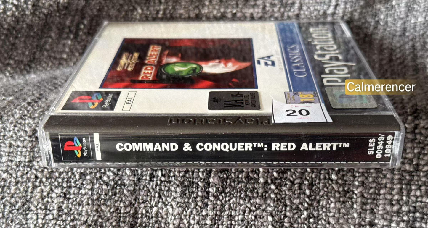 Red Alert In Mint like condition - Sony Playstation One (PS1) Game