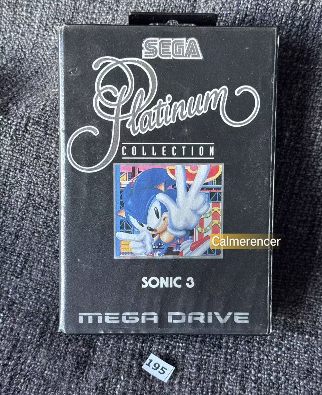 Sonic 3 Collection - No manual- Game - Sega Mega Drive