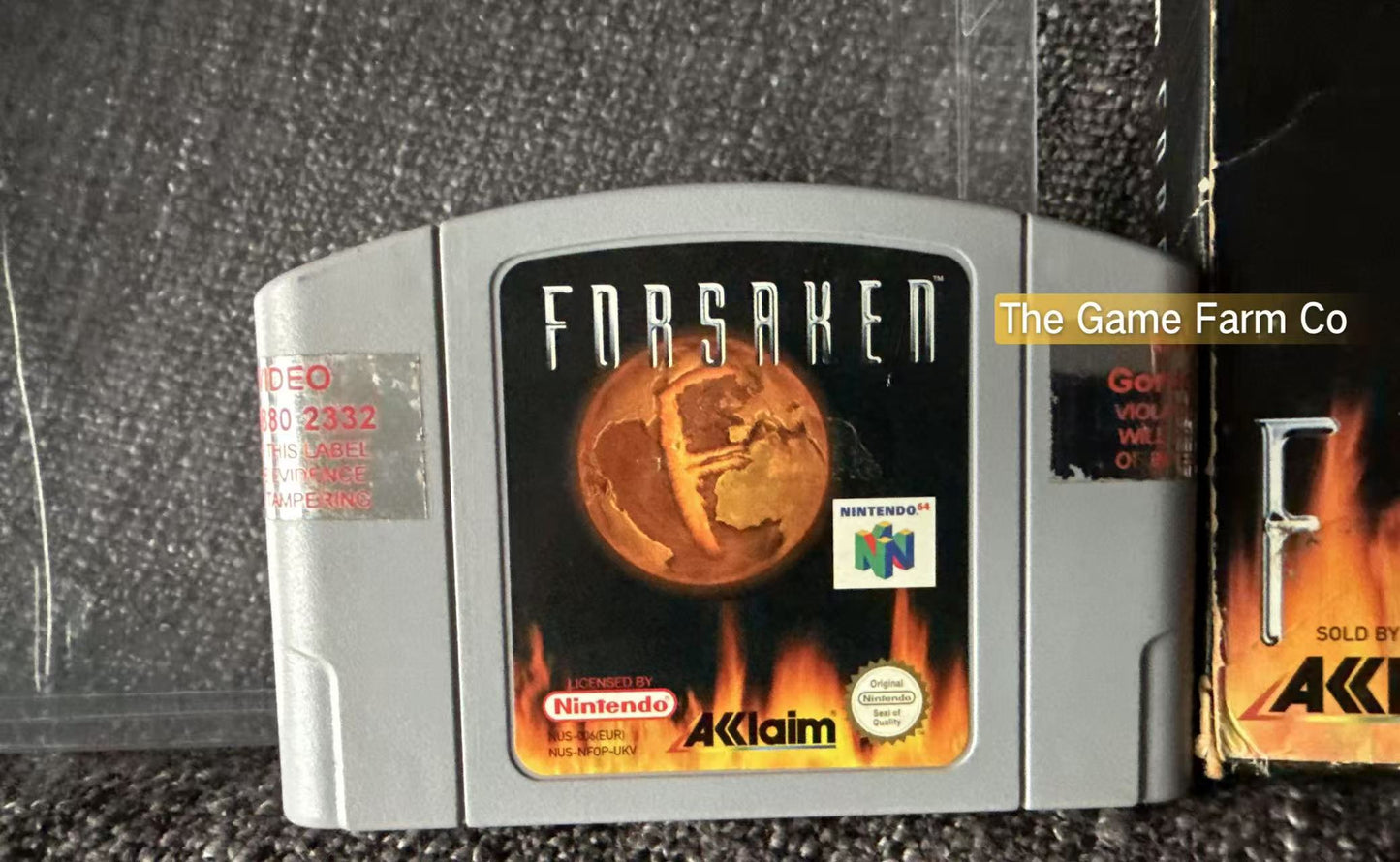 Forsaken Game Boxed - Nintendo 64 / N64 - Pal Version