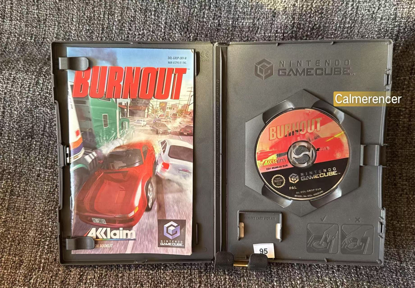 Burnout Game - Nintendo Gamecube - Pal Version