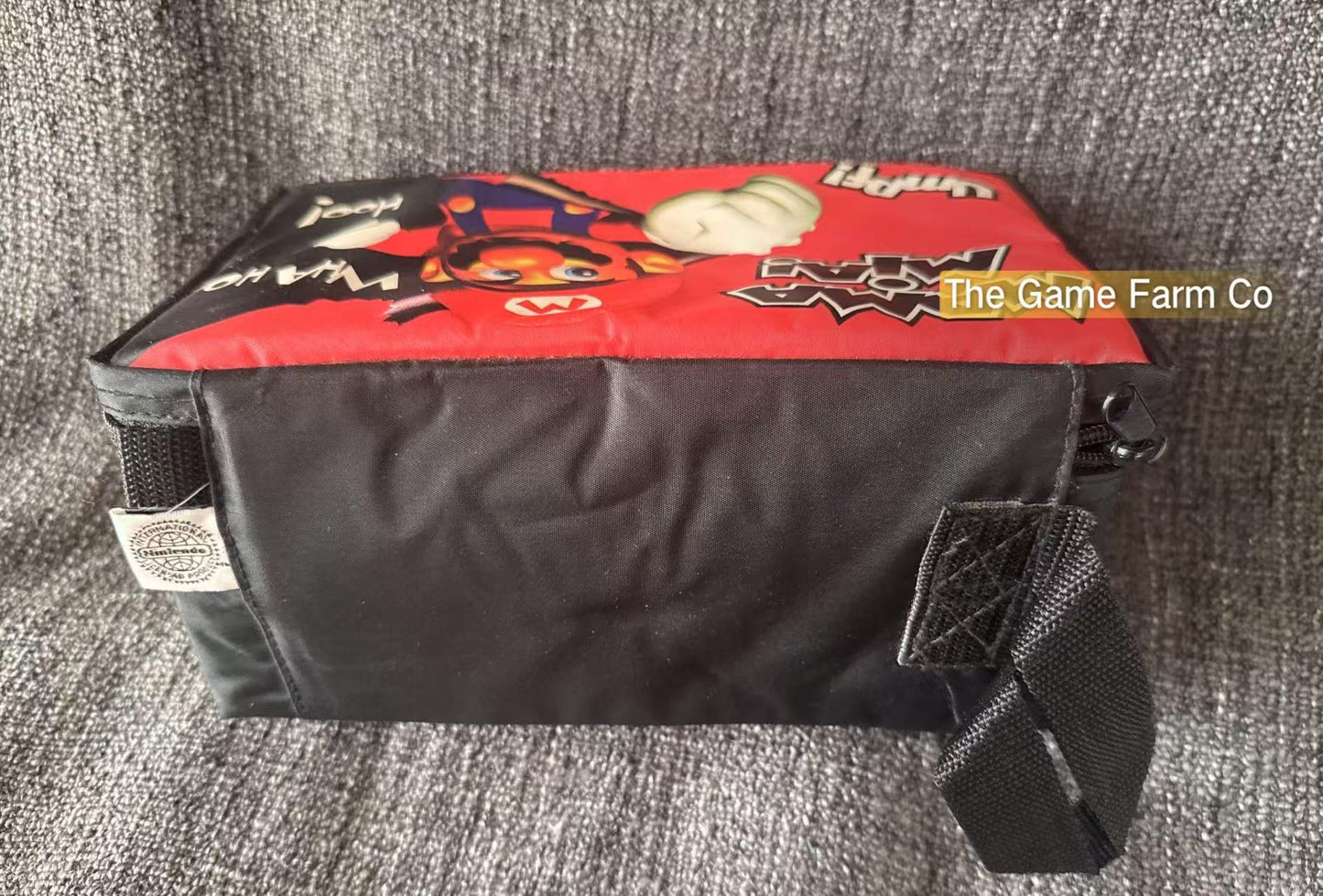 N64 Nintendo 64 Super Mario Carry Case Bag Lunch Box In Excellent Condition - AZ Designz