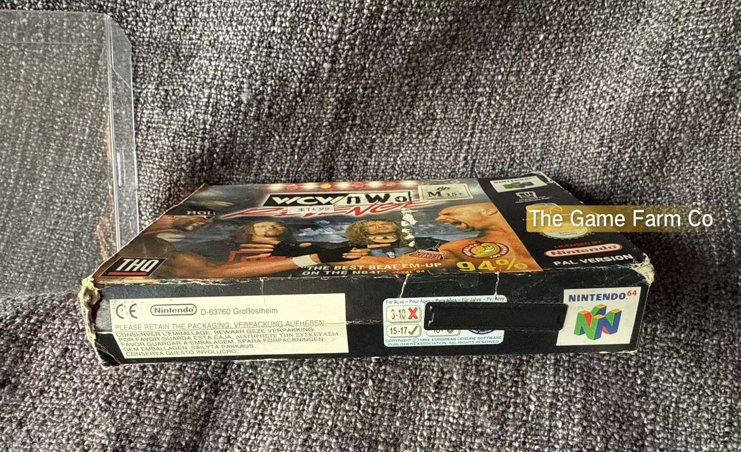 WCW NWO Revenge Game Boxed - Nintendo 64 / N64 - Pal Version