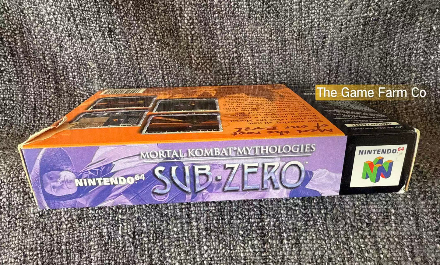 Mortal Kombat Mythologies Sub-Zero N64 Physical Game CIB PAL Tested Used