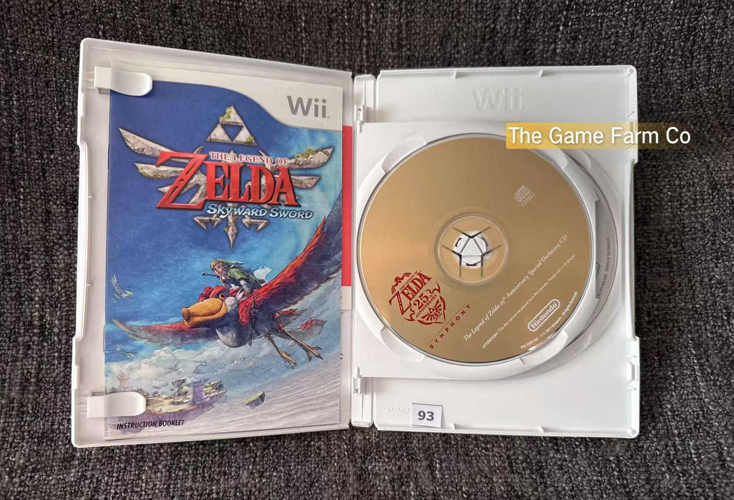 The Legend of Zelda Skyward Sword Limited Edition Nintendo -  Nintendo Wii game
