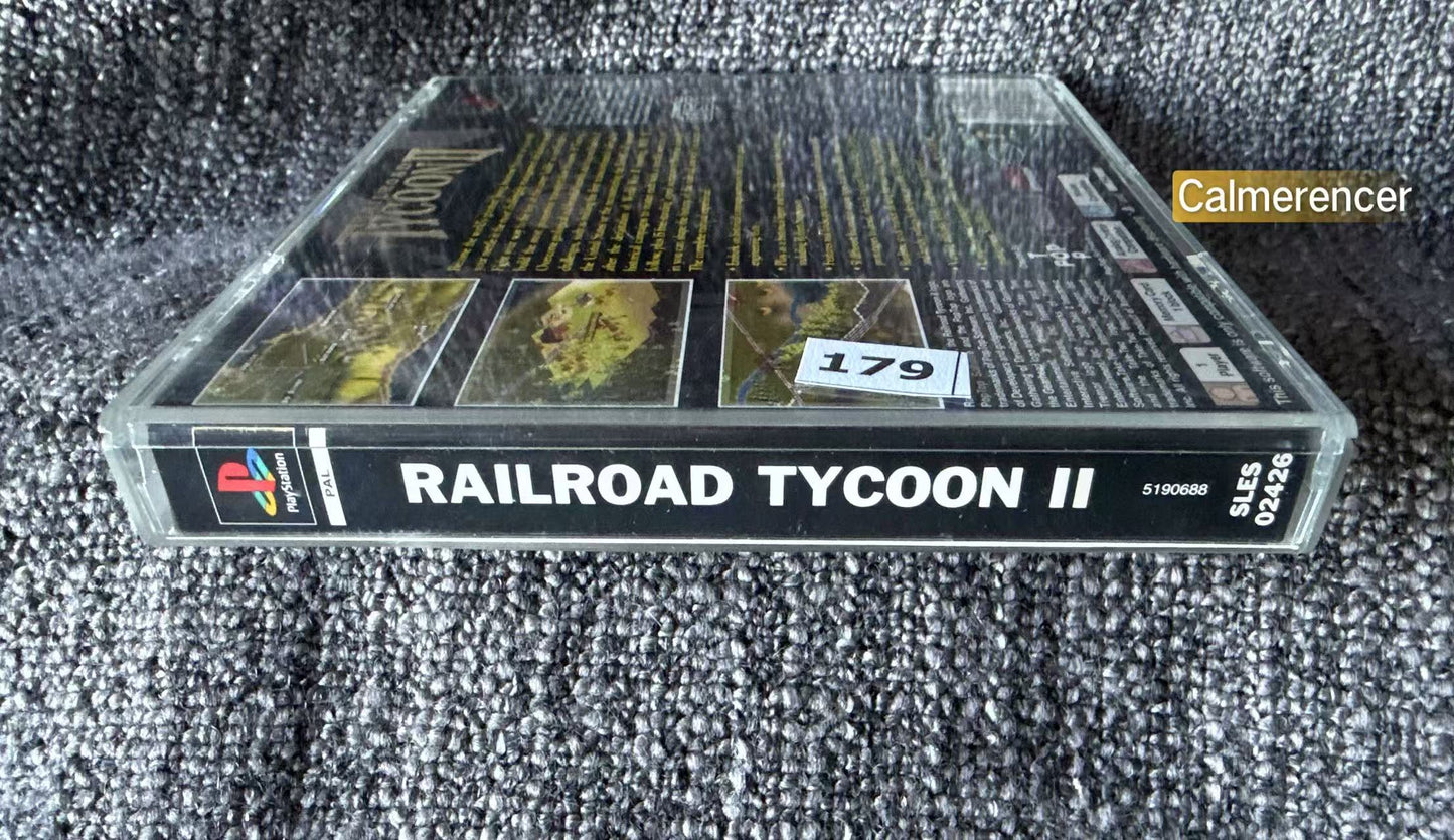 Railroad Tycoon 2  - Sony Playstation One (PS1) Game