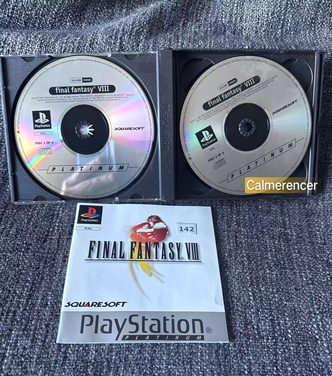 Final Fantasy VIII 8- Sony Playstation One (PS1) Game