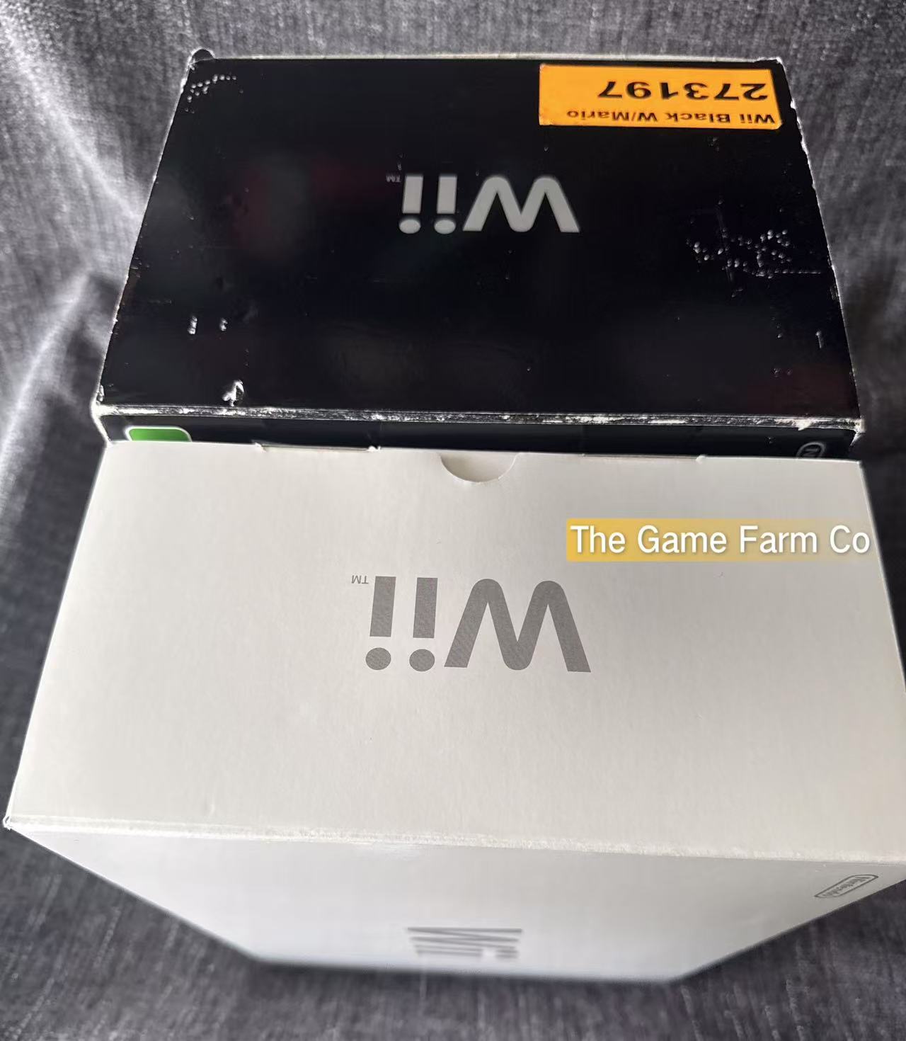 Black Nintendo Wii Mario Kart Bundle Edition - Pal Australian in Excellent condition