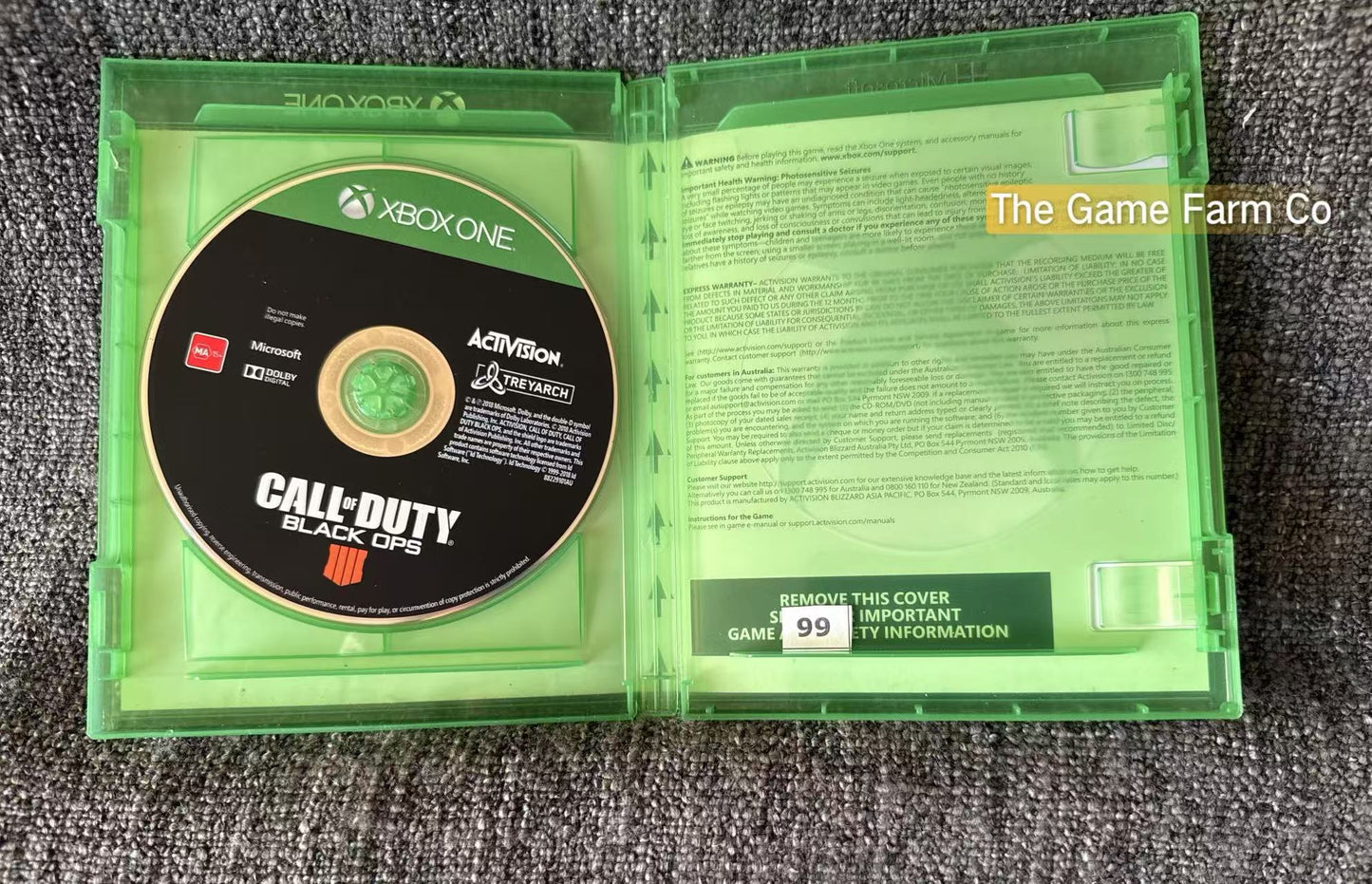 Call Of Duty Black Ops 4  Game - Microsoft Xbox One