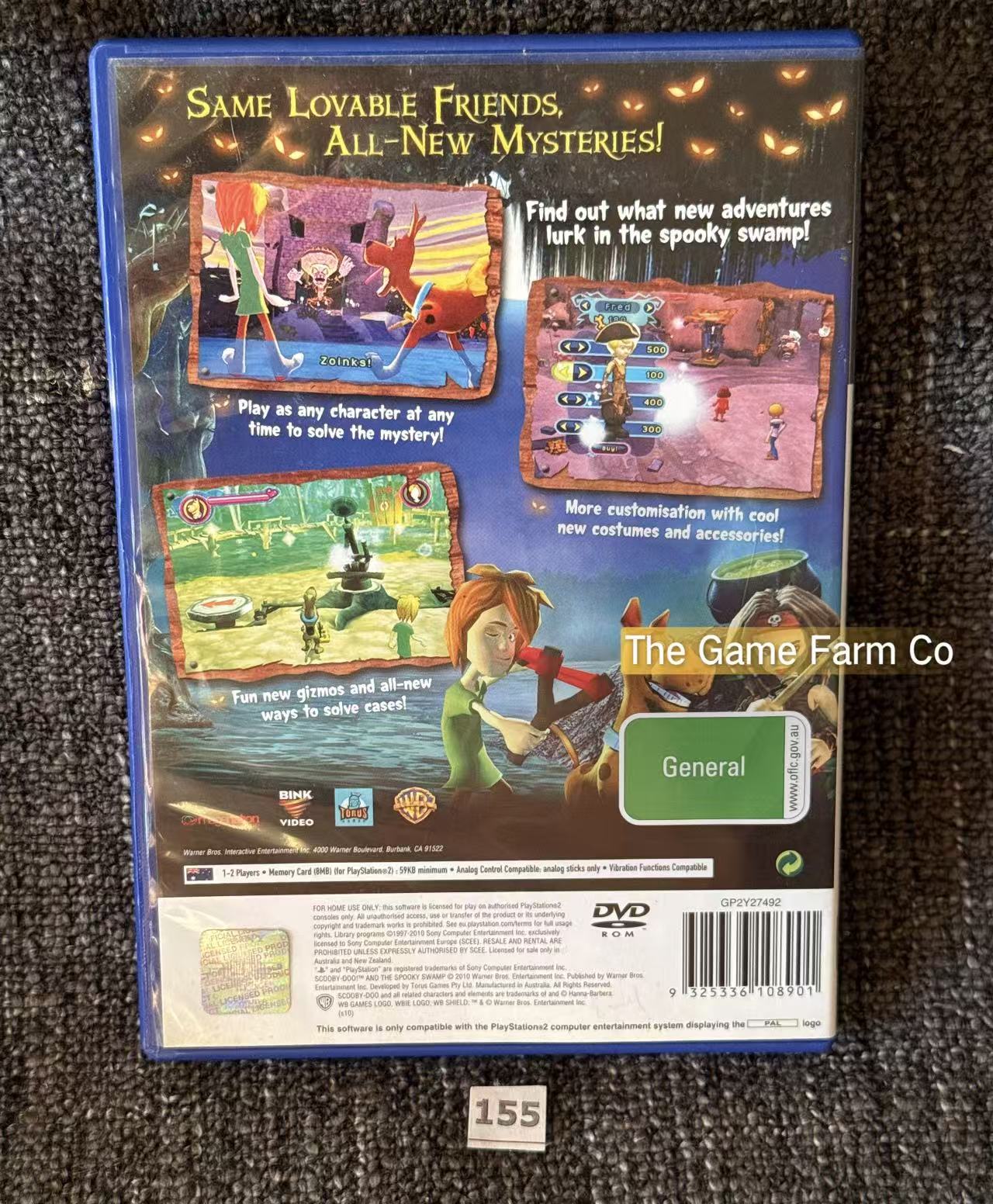 Scooby-Doo! and the Spooky Swamp Sony PlayStation 2 Complete PAL Tested Used