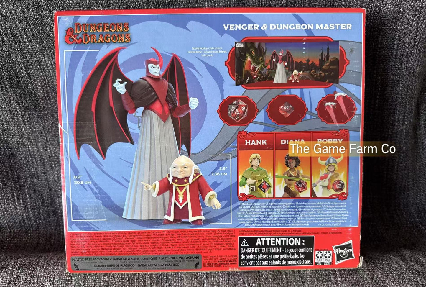 Dungeons & Dragons 40 Venger & Dungeon Master Statue/Figurine (BRAND NEW)
