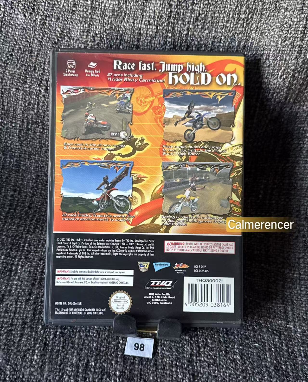 MX Superfly Game - Nintendo Gamecube - Pal Version