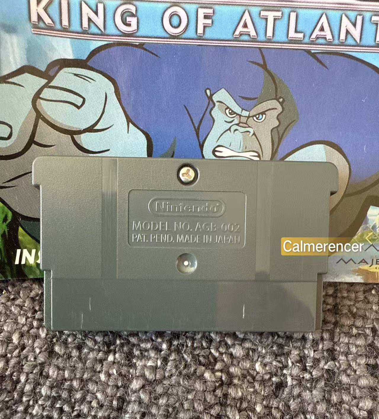 Kong King Of Atlantis Boxed Game -Nintendo Gameboy Advance GBA - Pal Version