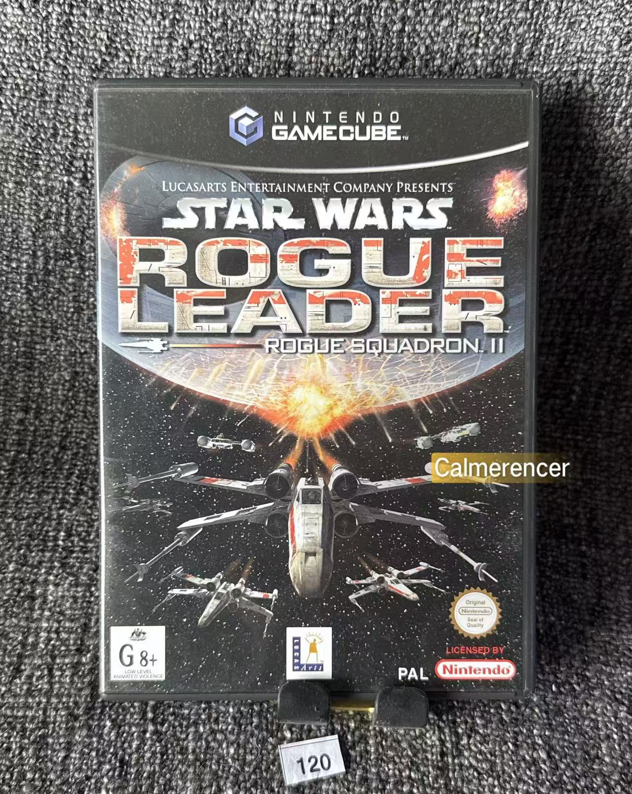 Star Wars Rogue Leader Game Rogue Squadron 2 - Nintendo Gamecube - Pal Version
