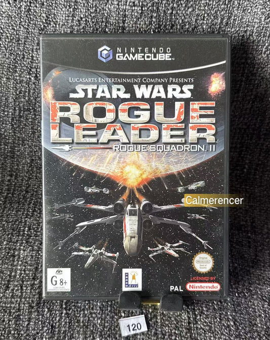 Star Wars Rogue Leader Game Rogue Squadron 2 - Nintendo Gamecube - Pal Version