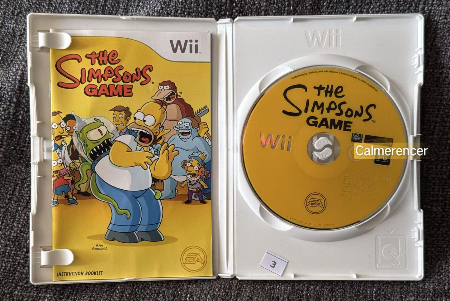 The Simpsons -  Nintendo Wii game