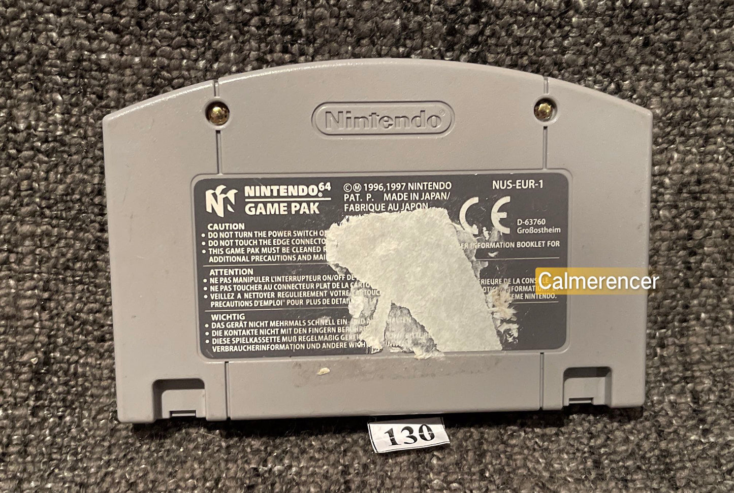 Star Wars Battle For Naboo - Nintendo 64 / N64 - Pal Version