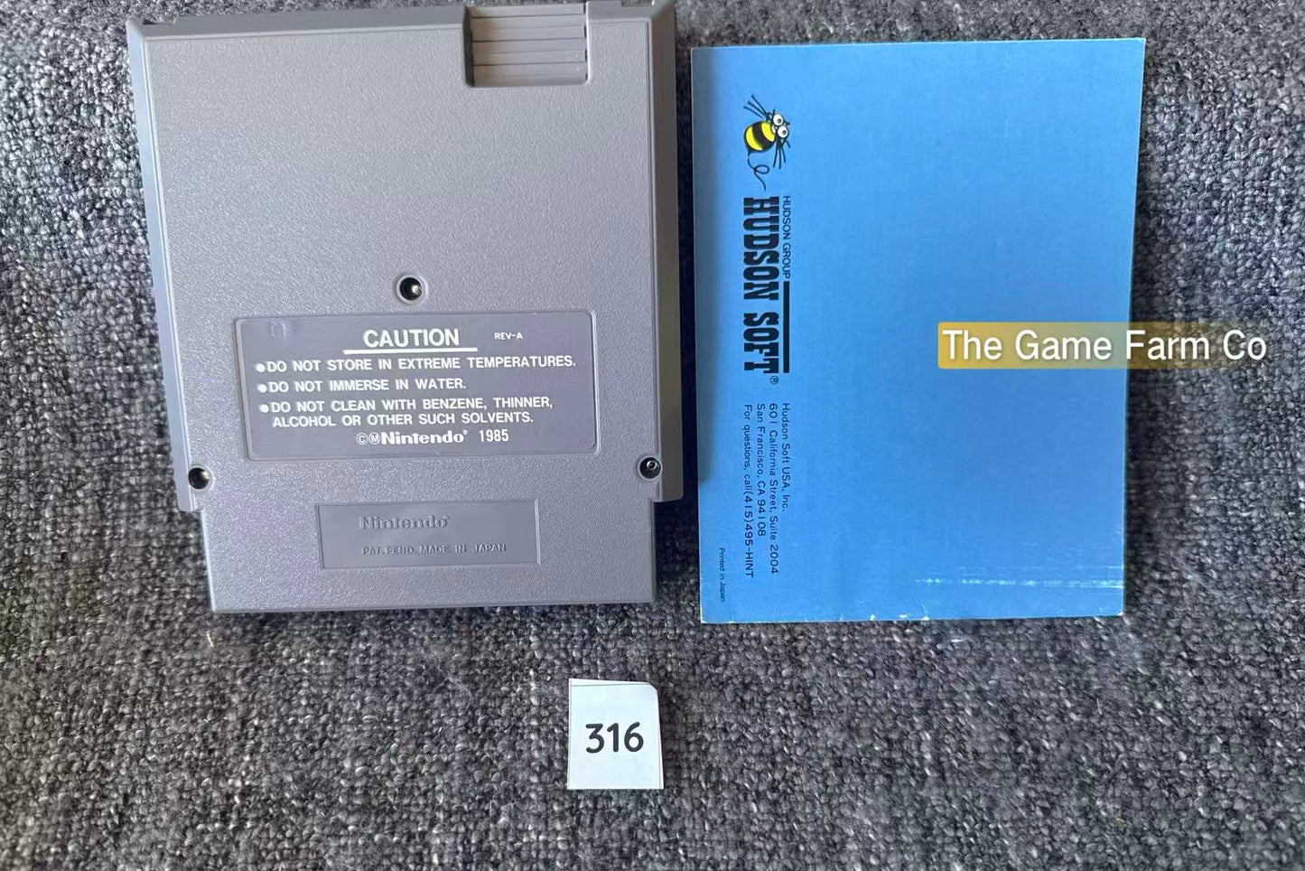 Milon's Secret Castle With Manual Game - Nes - Nintendo / Entertainment System - USA Version