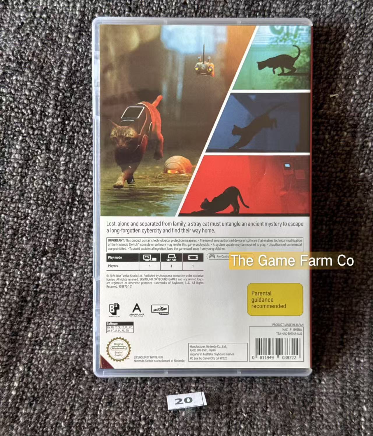 Stray Switch Game - Nintendo Switch