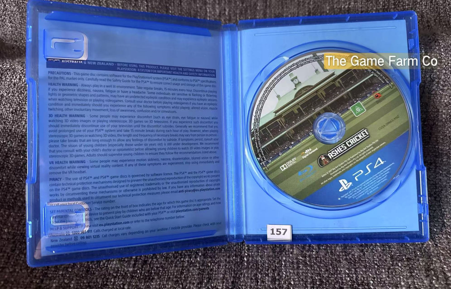 Ashes Cricket Sony Playstation 4 (PS4) Game