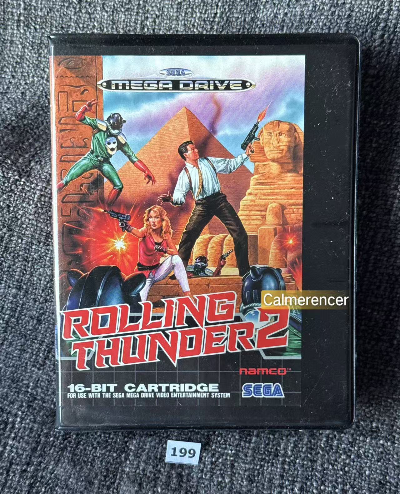Rolling Thunder 2 - No manual - Game - Sega Mega Drive