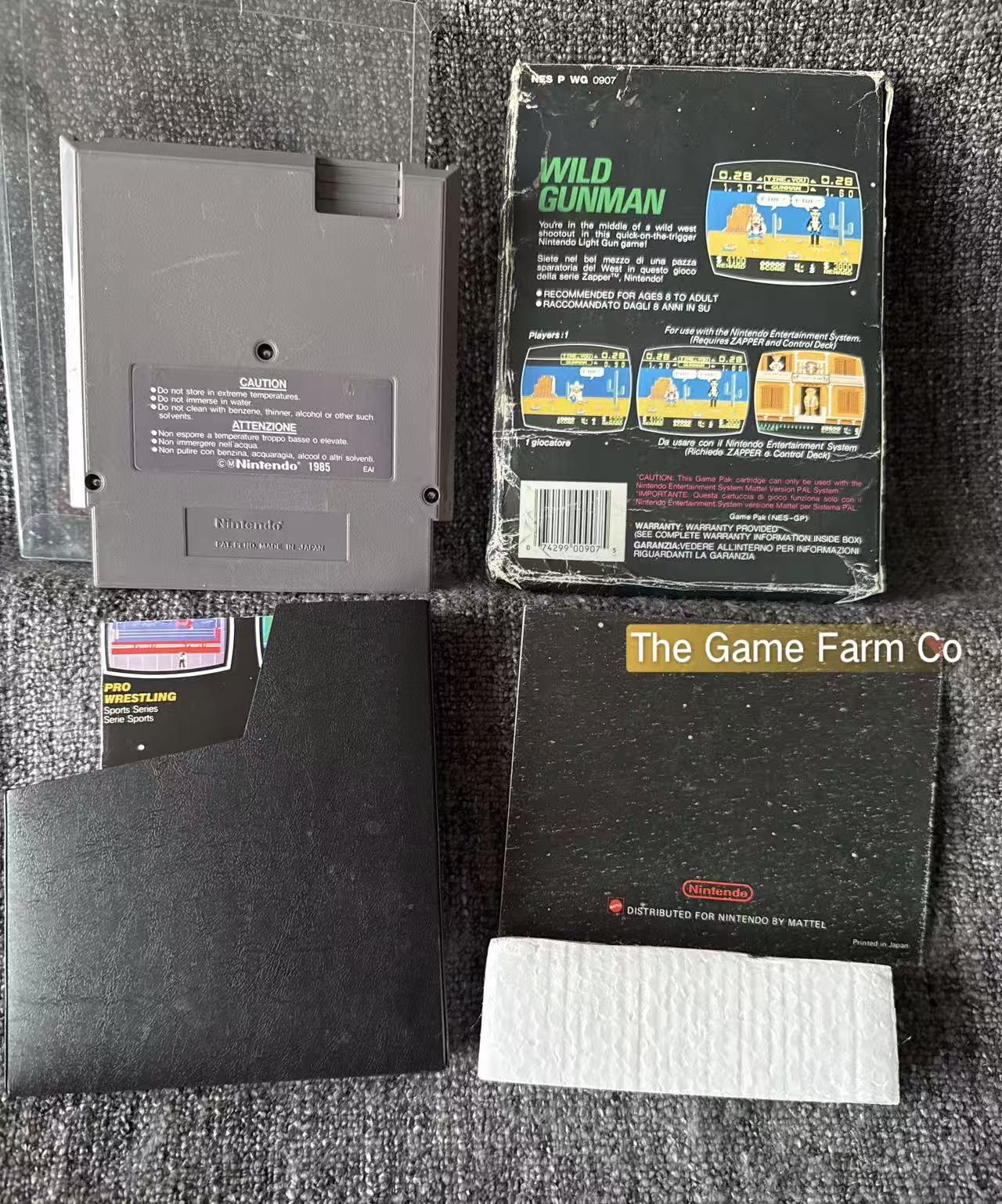 Wild Gunman Boxed Game - Nes - Nintendo / Entertainment System - Pal Version