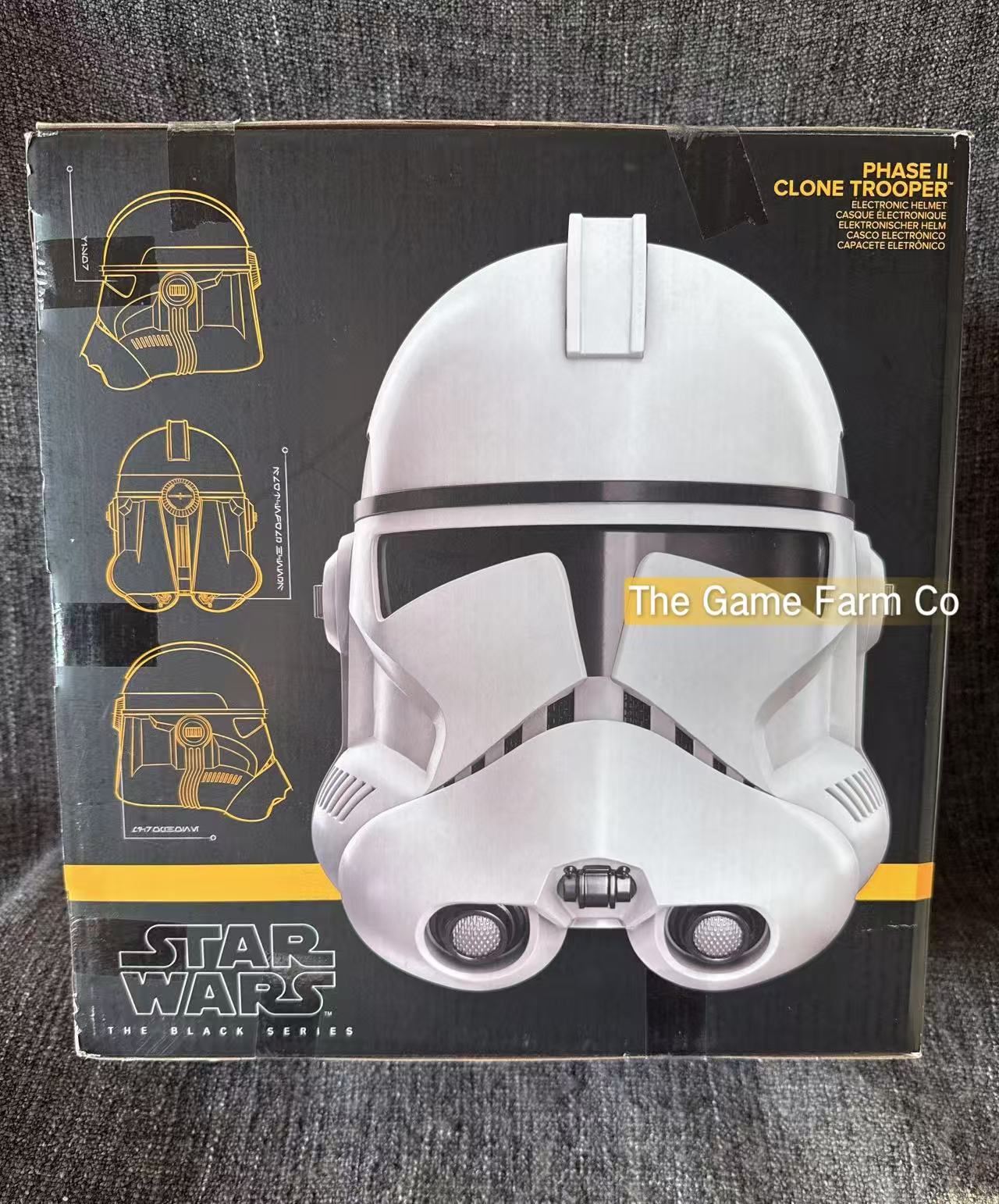 Star Wars The Black Series Phase II Clone Trooper Premium Electronic Helmet (BRAND NEW)