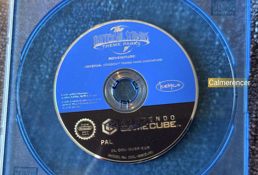 Universal Studios Theme Park Adventure (Loose - no case) Game - Nintendo Gamecube - Pal Version