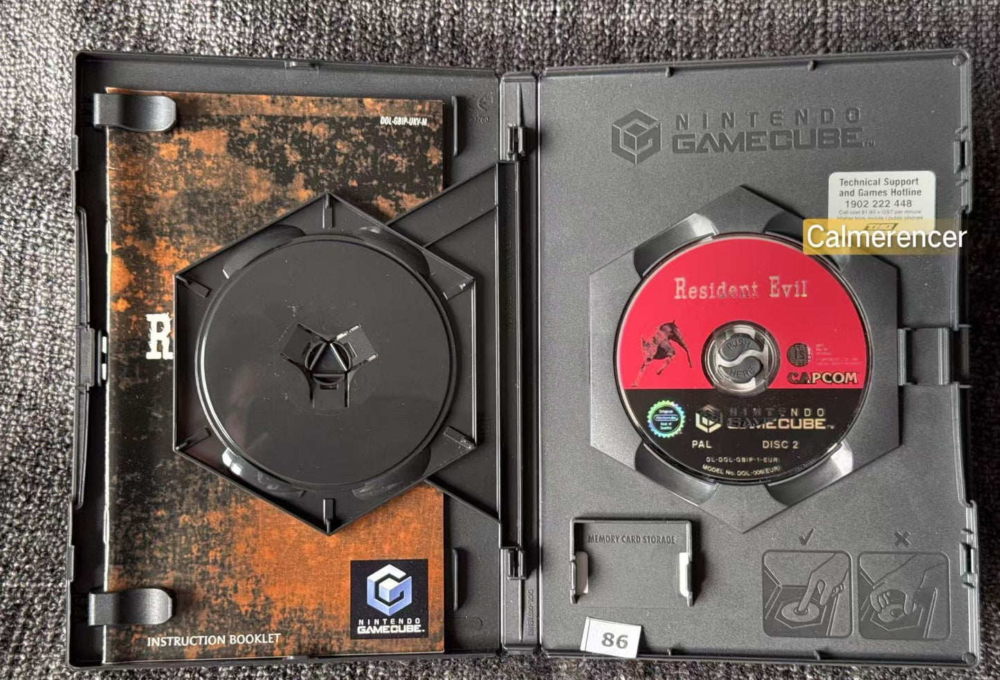 Resident Evil Game - Nintendo Gamecube - Pal Version