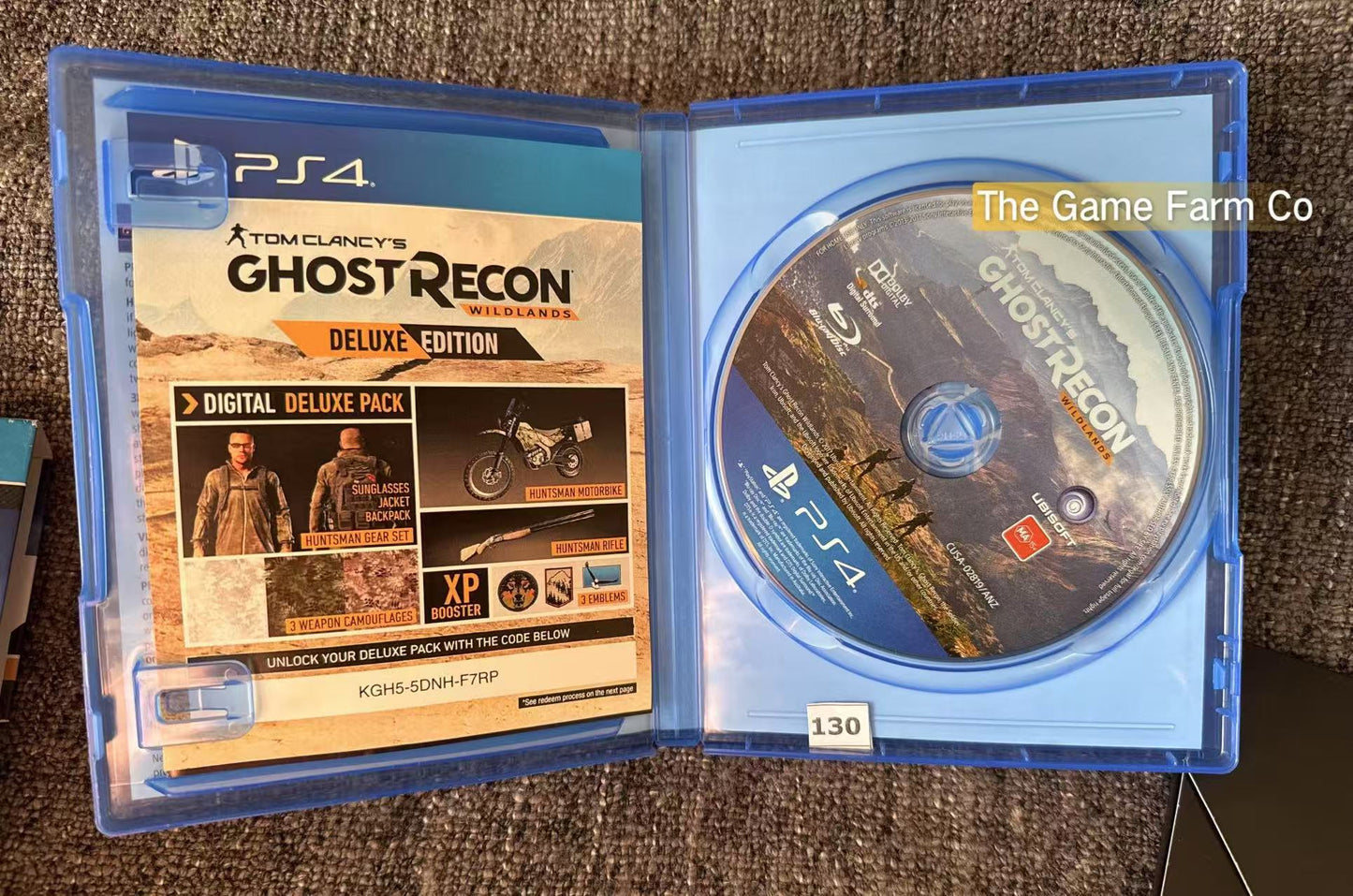Tom Clancy's Ghost Recon Wildlands Deluxe Edition Sony Playstation 4 (PS4) Game