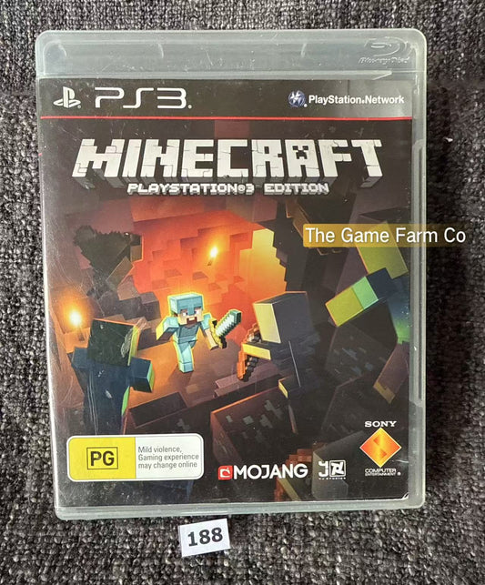 Minecraft Game - PS3 - Sony Playstation 3