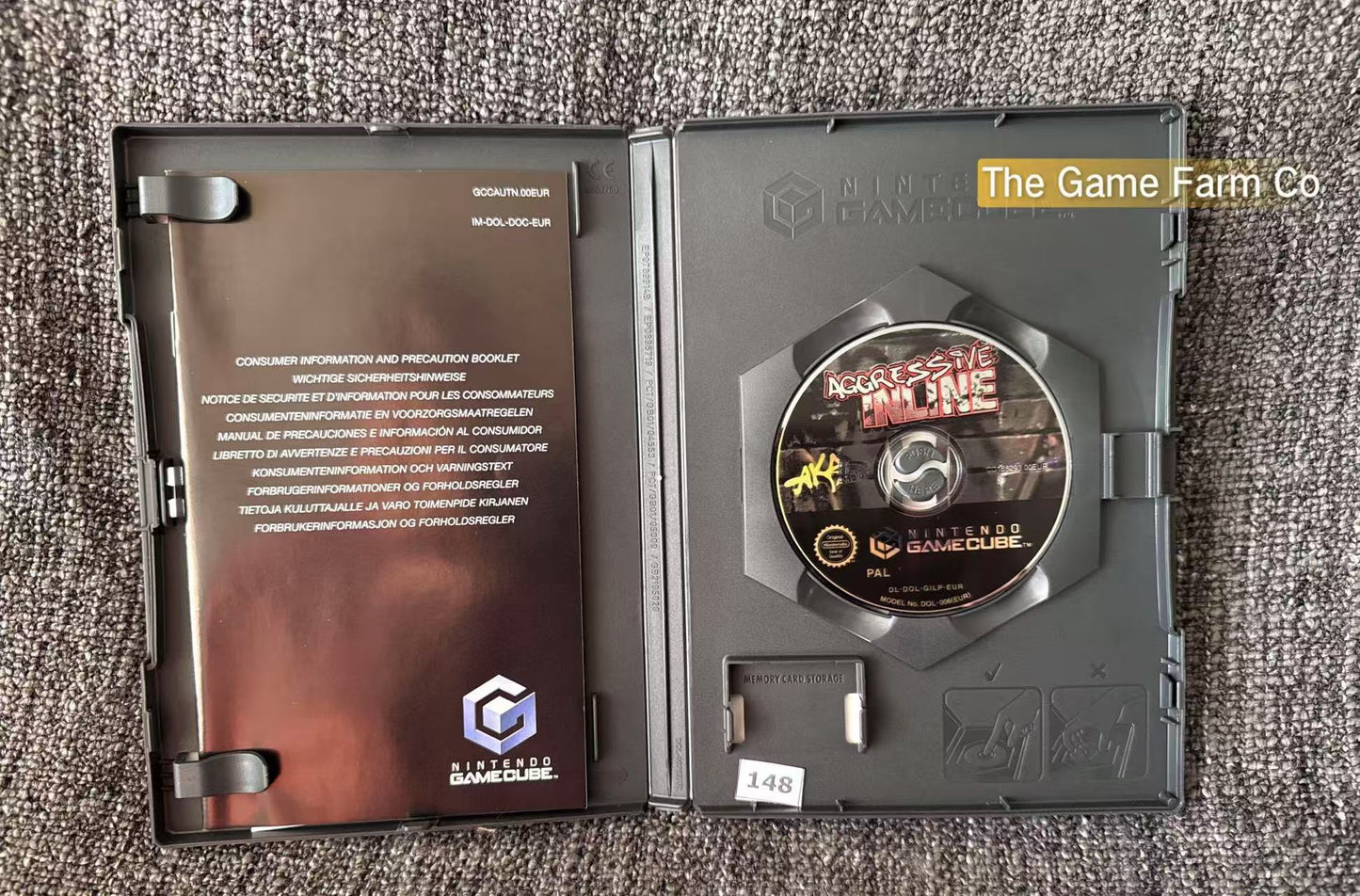 Aggressive Inline Game - no manual  - Nintendo Gamecube - Pal Version