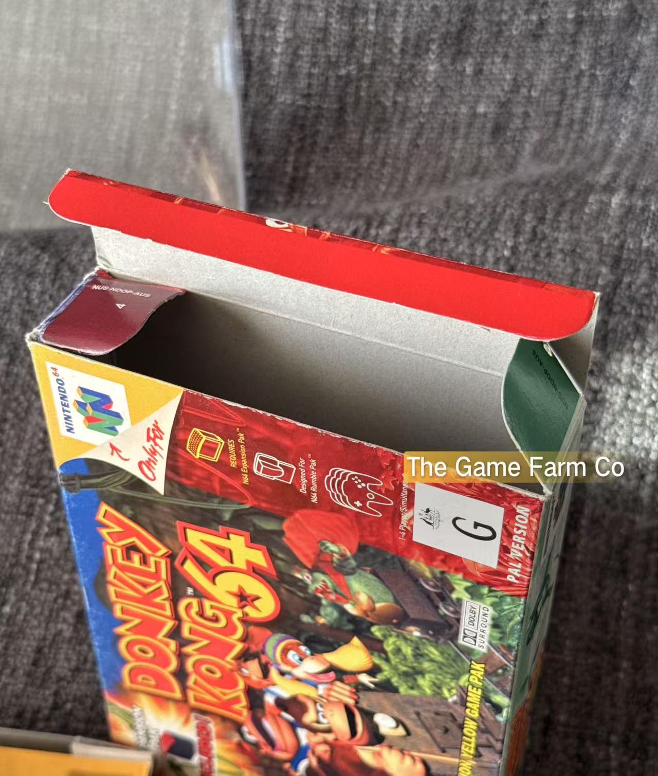 Donkey Kong 64 Game Boxed - Nintendo 64 / N64 - Pal Version
